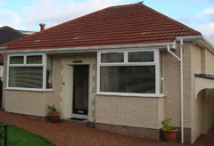 Fascia soffit guttering and downpipe install in barton edinburgh