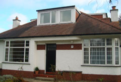 Fascia soffit gutter roofline install to bungalow and extentions in granton edinburgh