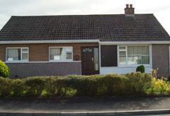 Roofline install to a single story bungalow with stepped elevations in morningside edinburgh